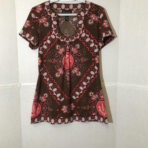 I-N-C Women's Top Short Sleeve Size Medium
